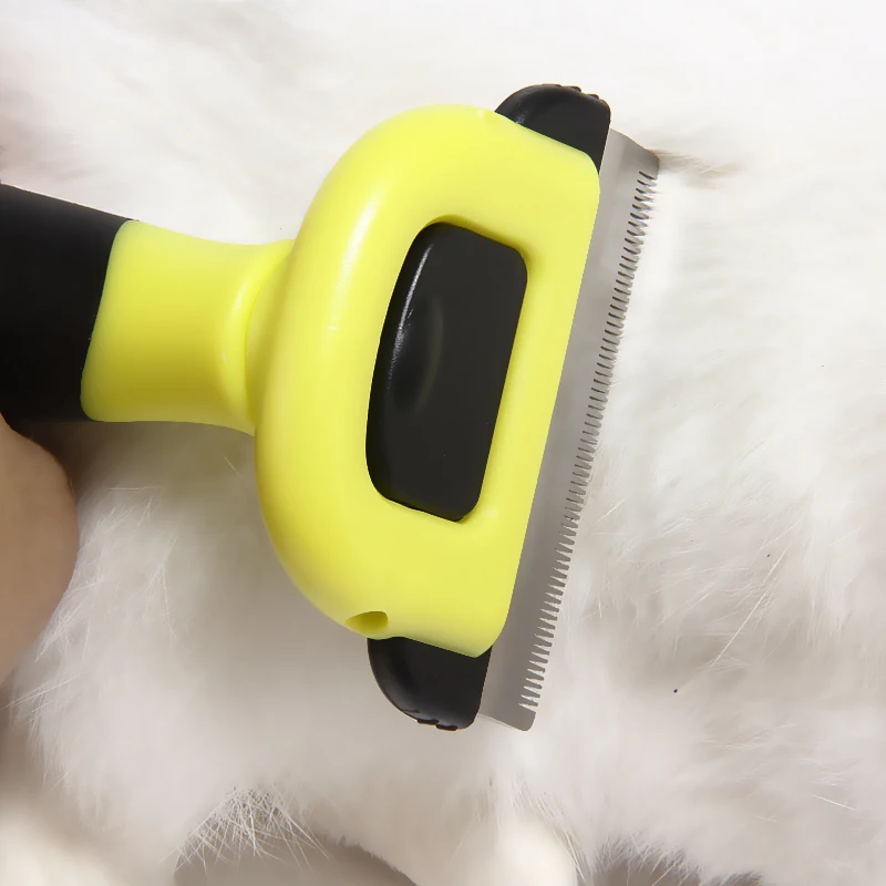 Расческа грабли из нержавеющей стали расческа для вычесывания шерсти домашних