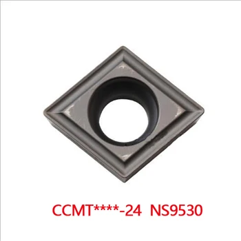 

CCMT060204-24 CCMT060208-24 CCMT060202-24 MPJ350 NS530 NS9530 T9115 carbide inserts cnc turning lathe tool holder CCMT
