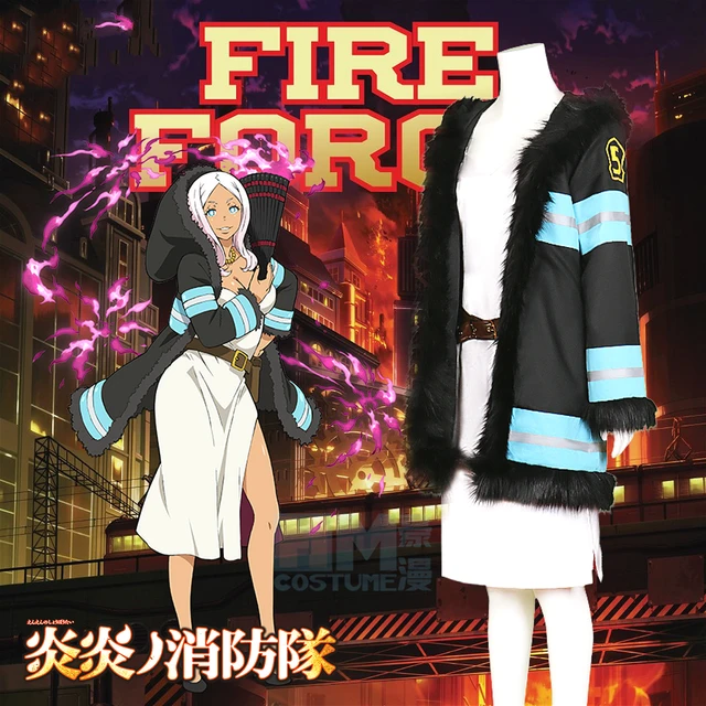 Anime Fire Force Princess Hibana Fire Suit Cosplay Costume for Sale –  Cosplay Clans