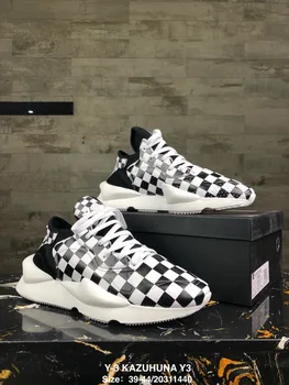 

2020 Men Casual Shoes KAZUHUNA Y3 Chunky Sneakers Walking Shoes Men Outdoor running Shoes Zapatillas Mujer Sapato EUR39-44