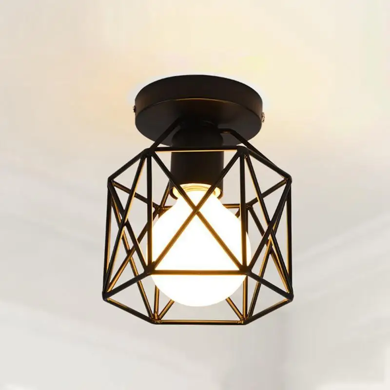 

LED Energy Saving Lamps Retro Industrial Style Ceiling Light Creative Modern Black Iron Craft Light Used In Bars, Hotels