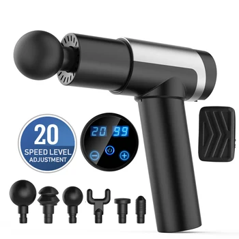 

2020 massage gun muscle massager Deep muscle relaxation massager Sports Fitness slimming shaping Body muscle pain relief