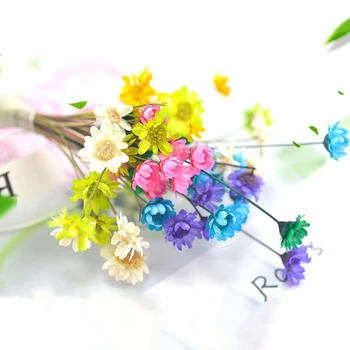 

3D Floral Real Dried Flowers DIY Resin Pendant Jewelry Making Access Home decor Wedding Party Decorative Photography Props 10Pcs