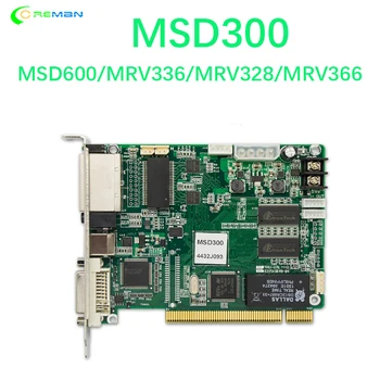 

Free shipping High refresh nova sending card msd300 msd600 video card controller rental led display rv336 rv366 mctrl300