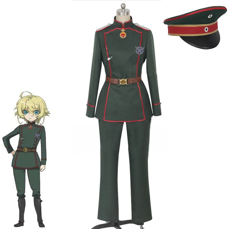 Аниме Сага Тани зло Youjo Senki Tanya von deguрезаф Косплей Костюм|Костюмы аниме| |