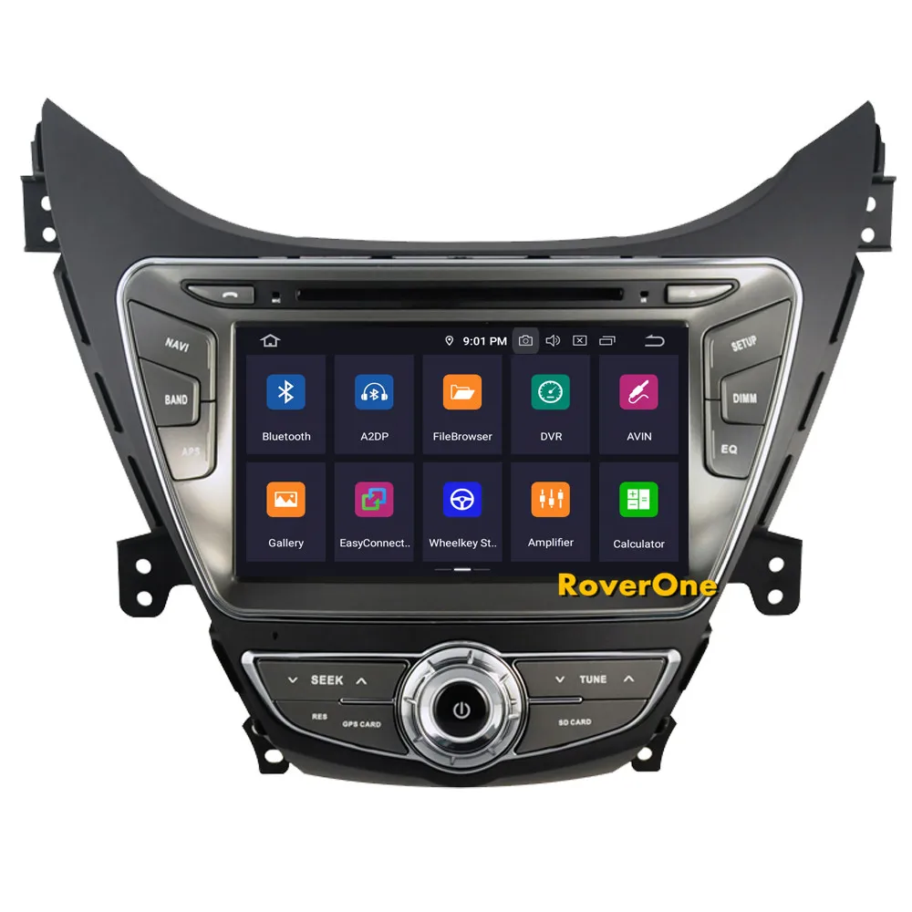 Discount RoverOne For Hyundai Elantra Avante I35 2010 - 2013 Android 9.0 Autoradio Car Multimedia Player DVD GPS Navigation Head Unit 6