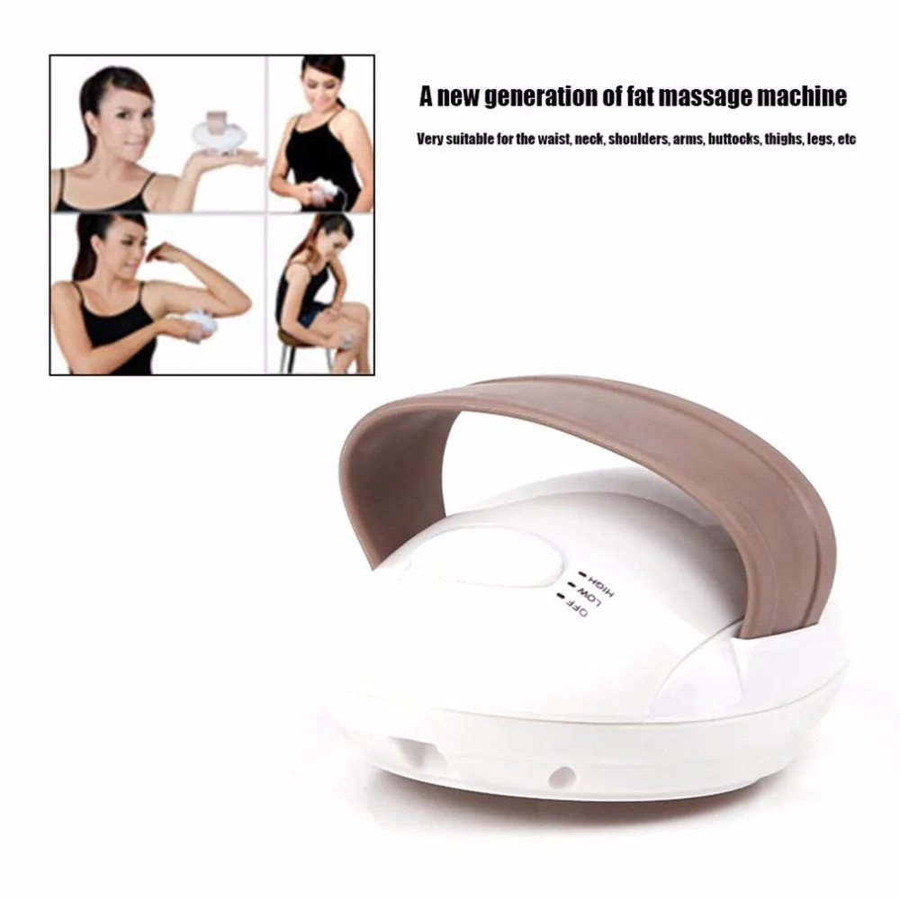 

New 3D Mini Facial Kneading Massage Roller Compact Size Electric Anti-Cellulite Control System Massager Body Slimmer US/EU/UK Pl