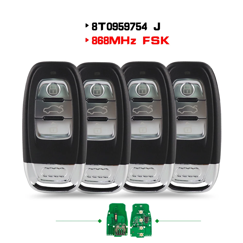 Chiave/Telecomando Per Audi Q5 A4l A5 A6 A7 A8 Rs4 Rs5 S4 S5 Keyless Entry Lama - 3 4 Pulsante Smart 315mhz/433mhz/868mhz Audi 18 Chiave/Telecomando Per Audi Q5 A4l A5 A6 A7 A8 Rs4 Rs5 S4 S5 Keyless Entry Lama - 3 4 Pulsante Smart 315mhz/433mhz/868mhz Audi - H5107acfbf31040c0b56cc888e518023bF