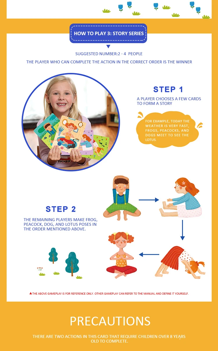 Mideer Yoga Card,Cognitive Card,Educational Toys