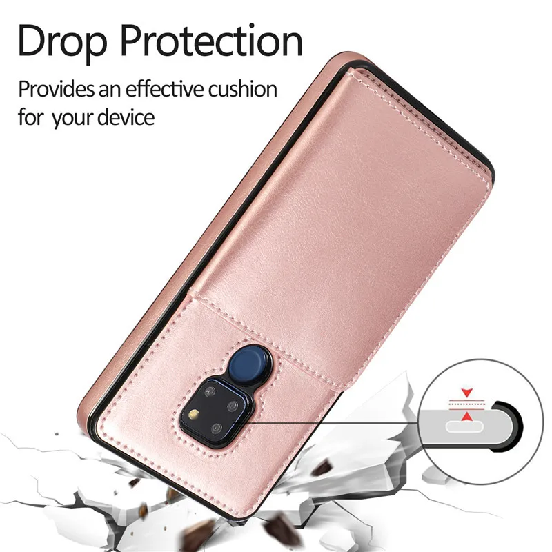 Мульти держатели карт флип кожаный чехол для huawei mate 20 Чехлы-бумажники Противоударный задняя крышка для huawei P30 Pro mate 20 Lite Coque