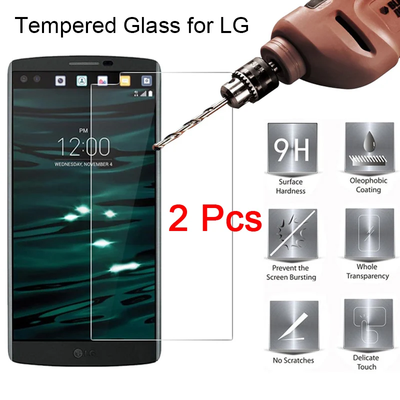 2 шт HD 9H Защитная пленка для экрана для LG G8 G7 G6 G5 SE жесткое закаленное стекло для LG Q60 Q9 Q8 Q7 Q6 Q Stylo 4