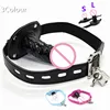Erotic Accessories of Oral Dildo Anal Plug Open Mouth Gag with Leather Head Harness Strap for Bdsm Bondage Adults Games Sex Toys ► Photo 1/6