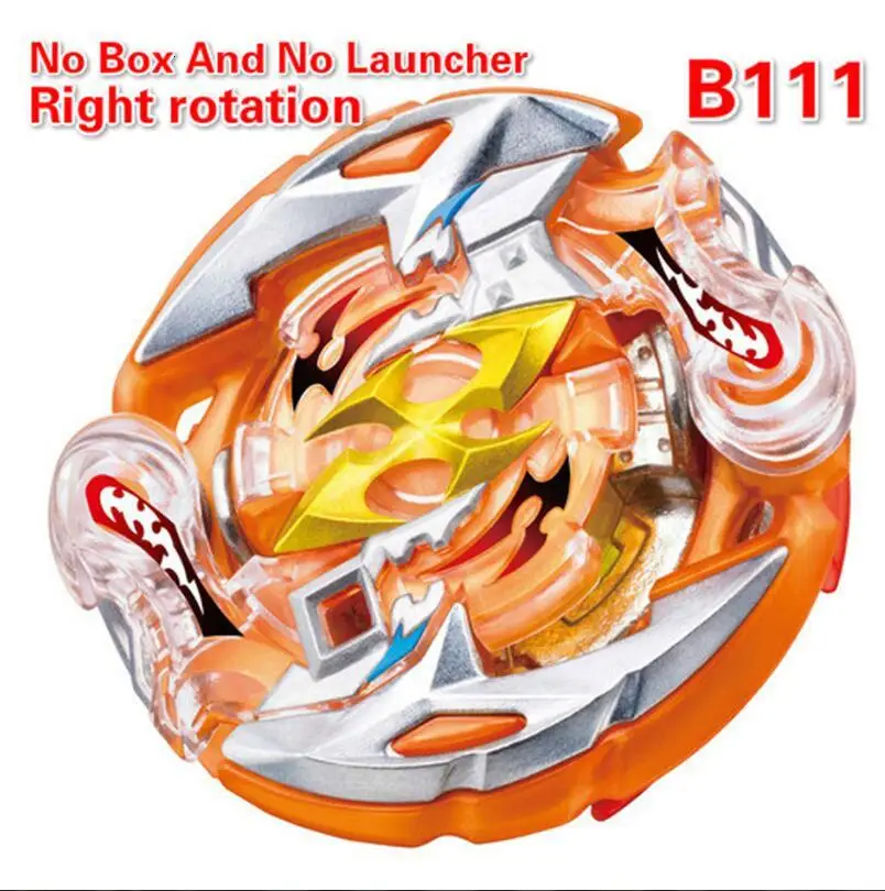 beyblade B-129 B-111 b122 B-110 b125 металлический плавный bayblade blast с beyblade мальчик launcher лезвия игрушки - Цвет: B111