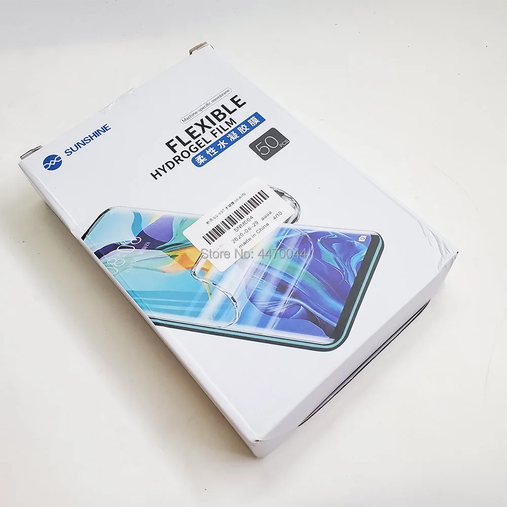 50pc Sunshine Flexible Hydrogel Hydraulic Film SS-057 SS-057A B For SS 890C Film Cutting Machine Phone Screen Front Film Cut