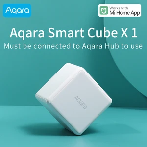 Контроллер Aqara Magic Cube Zigbee, шесть действий, дистанционное управление, переключатель для Homekit, Xiaomi Mijia Mi Smart Home - изображение