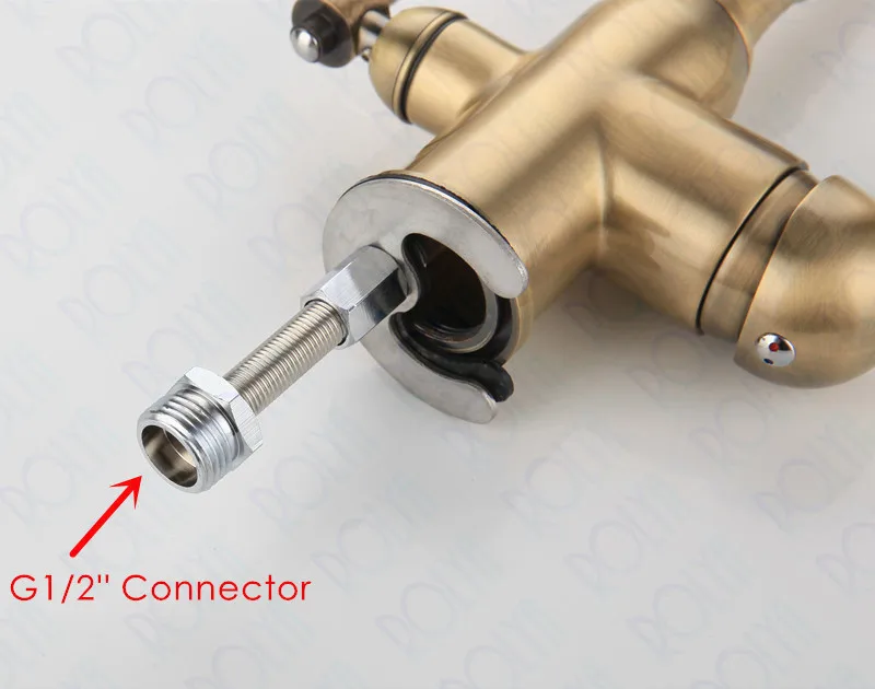 bronze 3 way water filter taps 7