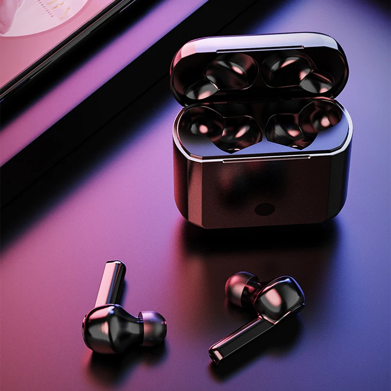 

Bluetooth V5.0 TWS Earphone Wireless Earphone Hifi Heavy Bass Stereo Sport Headsets with Charing Box For iPhone Xiaomi Huawei