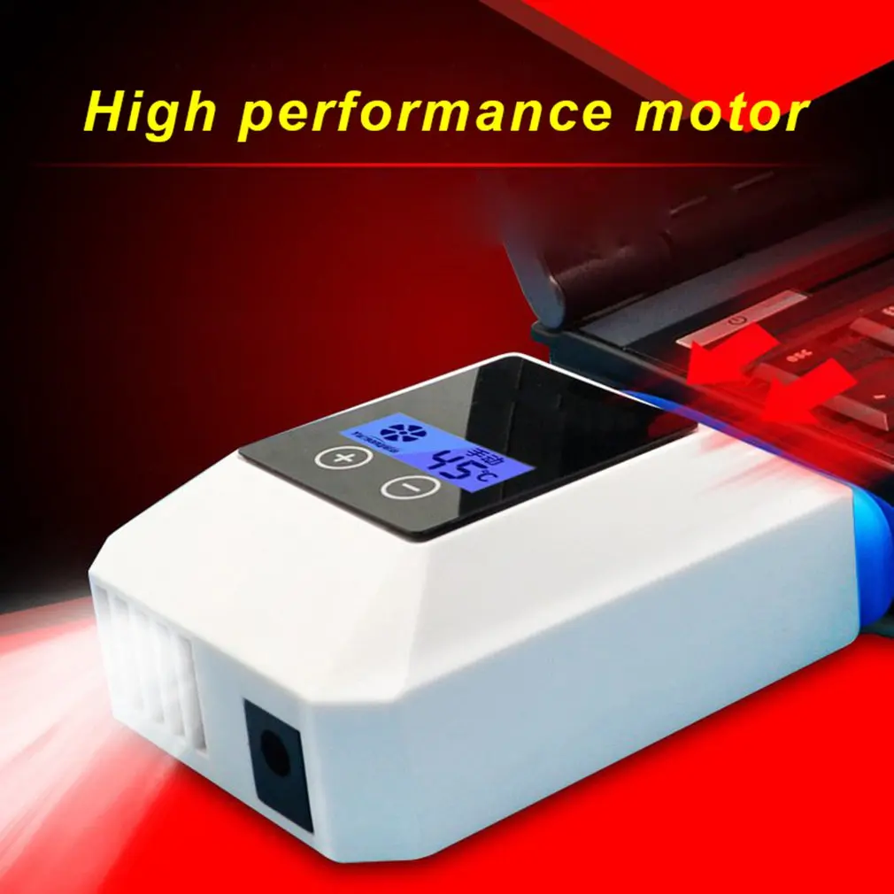Вакуумный портативный ноутбук охладитель USB воздуха внешний Извлечение вентилятор охлаждения для ноутбука Регулируемая скорость