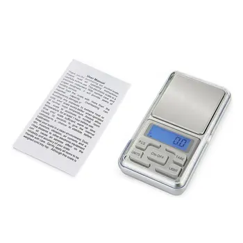 

HT-668B 500g x 0.1g Mini Precision Digital Scales for Gold Sterling Silver Scale Jewelry Balance Gram Electronic Scales