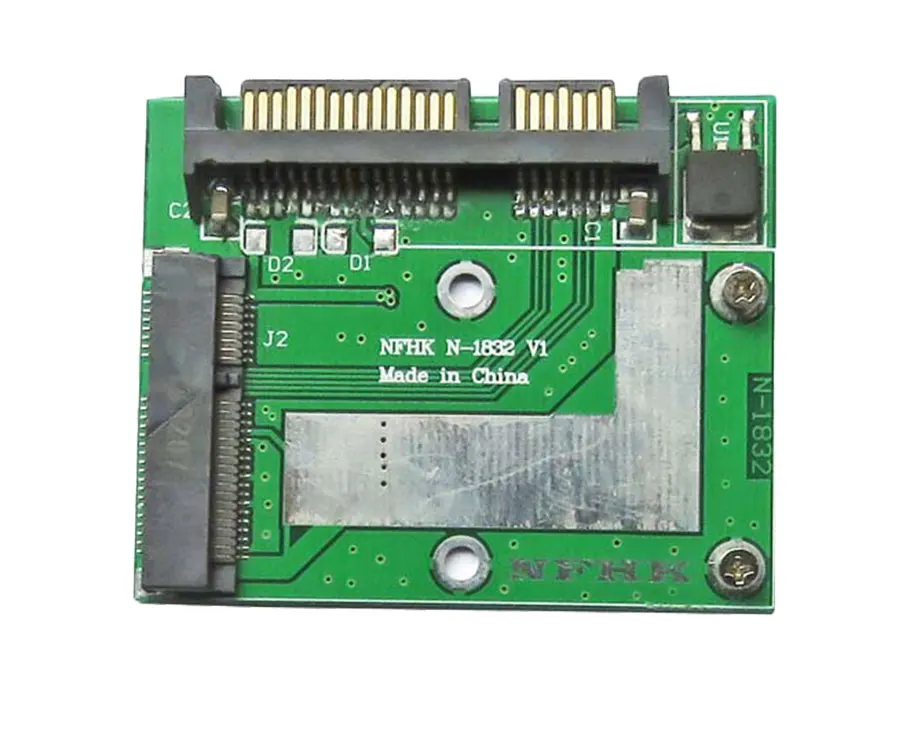 MSATA/5 см/MINI pcie SSD до половинной высоты 2 5-дюймовый Интерфейс адаптер карты SATA3