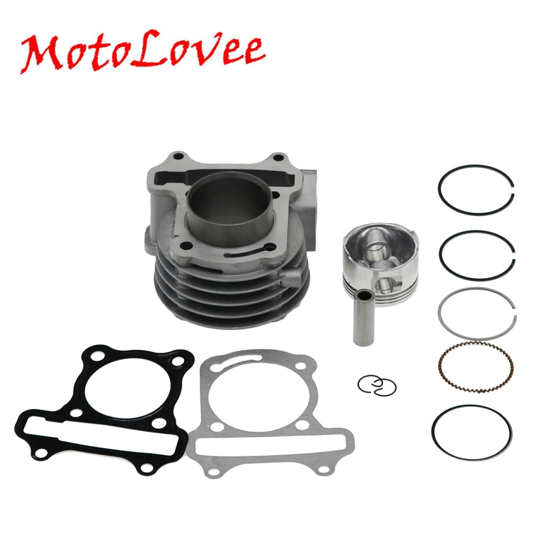 Комплект поршневых колец Motolovee GY6 набор для мопеда 139QMB 50 60 80 100 куб. См 39 мм 44 47