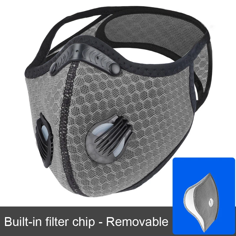 

5pc Anti-fouling N95 Mask PM2.5 5 Layers Activated Carbon Filter Mask Men and Women Mask DHL free shipping Washable Reusable
