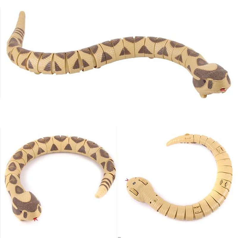 Língua de Cobra Remoto de Simulação de Animais com Efeito de Som de Controle Cascavel Controle Remoto Elétrico Brinquedo Réptil Cobra Assustador 9 simulação de Animais Com Efeito de som
