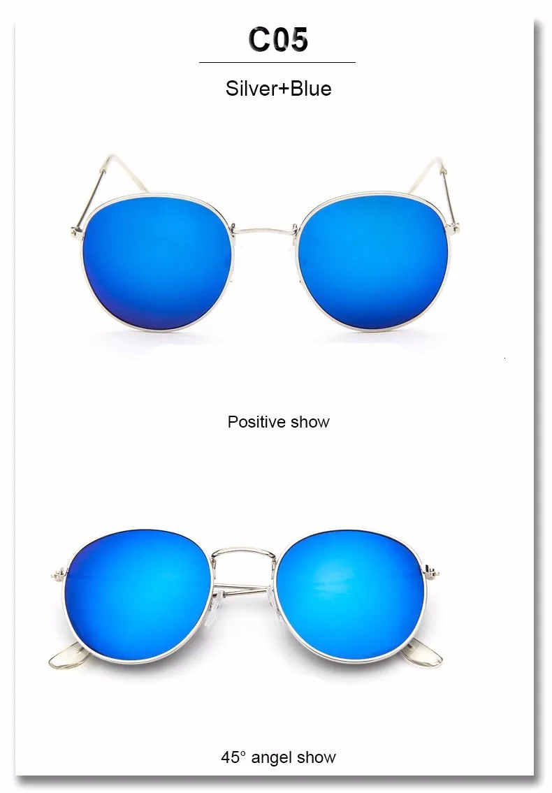 Роскошные винтажные Круглые Солнцезащитные очки для женщин, фирменный дизайн, женские солнцезащитные очки, очки для женщин, мужчин, женщин, зеркальные солнцезащитные очки