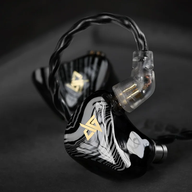 AUGLAMOUR T100 Graphene Динамический HiFi музыкальное контролирующее устройство DJ спортивные наушники-вкладыши 0,78 мм контактный съемный кабель RT3 F200 F300 T2 P1