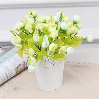 

New Plastic lace vase flowerpot factory pot home office decoration accessories-white