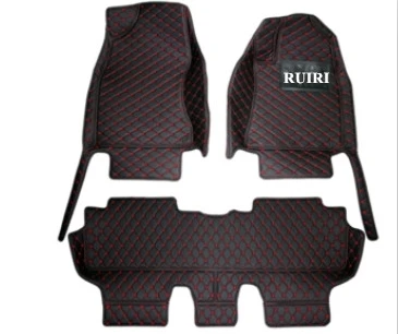 

Best quality! Custom special car floor mats for Right Hand Drive Nissan Patrol Safari Y61 2018-1997 5 seats waterproof carpets