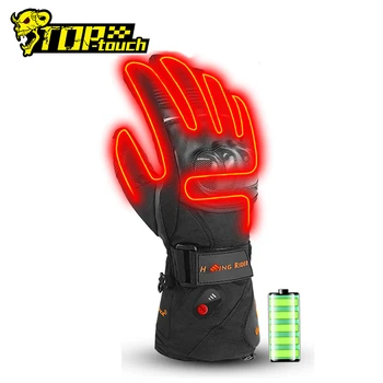 

WARMSPACE 55 Degrees Motorcycle Gloves Heated Gloves Heating Moto Gloves Waterproof Protection Motobiker Racing Riding Gant