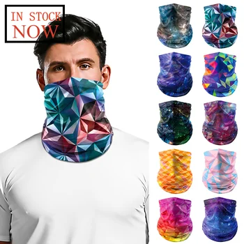 

Outdoor Bib Funny Printing Multi-functional Sports Scarf Ice Silk Mask Fashion Reusable Mouth Masks Mascarilla Reutilizable