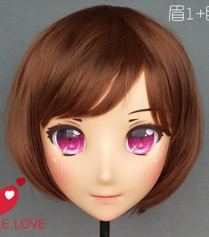 MASK20 NEW-22) реалистичные вечерние куклы для Хэллоуина BJD маска-Аниме Косплей киг аниме силиконовые маски косплей Кигуруми крест комод - Цвет: MASK20