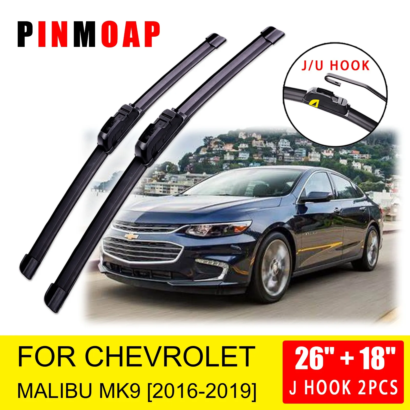 

Щетки стеклоочистителя для Chevrolet Malibu MK9 2016 2017 2018 2019