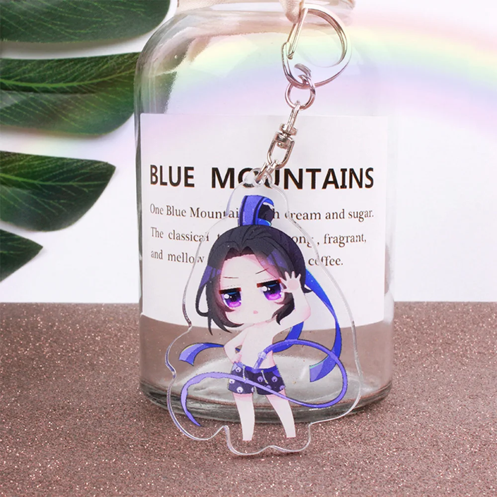 

New Arrival Cute Cartoon Anime Keychain Cosplay Accessories Founder of Diabolism Grandmaster of Demonic Cultivation Keyring Gift
