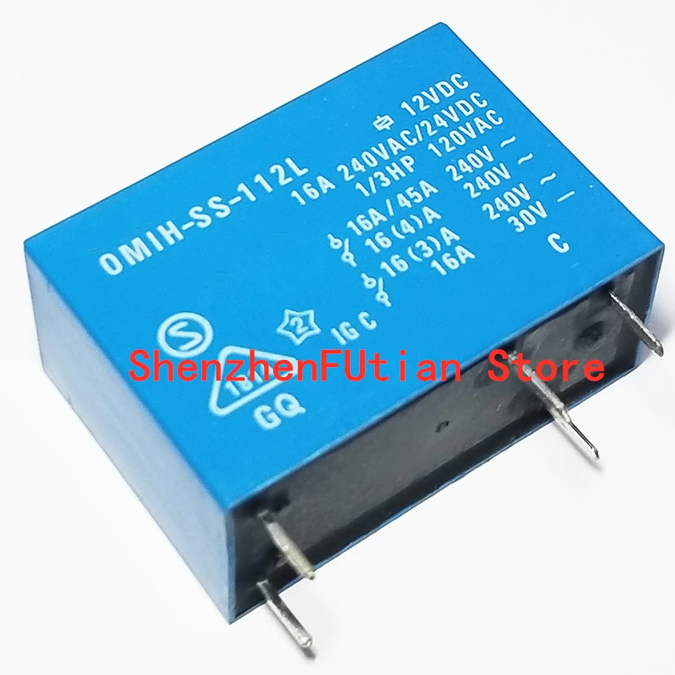 2 шт./лот реле OMIH-SH-112L OMIH-SH-124L OMIH-SS-112LM OMIH-SS-124LM 16A PIN5 PIN4 в наличии | Обустройство дома