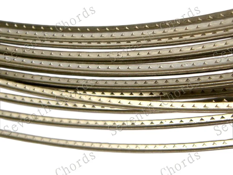 Guitar Fret Wire 2 Meters Cupronickel Electric Bass Guitar Fret Wire Copper Nickel Alloy Guitar Fingerboard Fret Wire 2.9mm 2.7mm 2.4mm 2.2mm