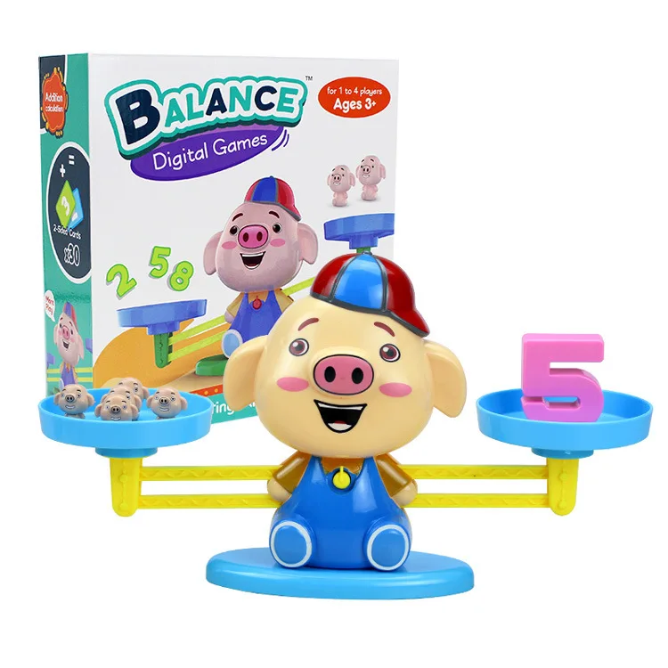 

Seagrass Pigskin with Numbers +/- Balance Children Early Education Balance ENLIGHTEN Educational Toy