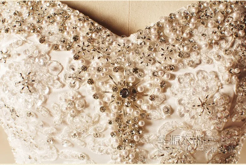 Casamento/романтическое Новое сексуальное свадебное платье с бантом и кристаллами, свадебное платье