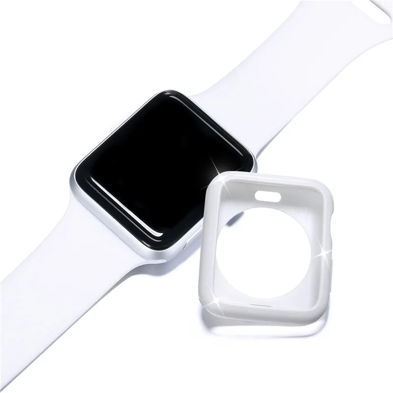 Soft TPU Protector For apple Watch 5 4 Case Cover 44 42 38 40mm Protection Colorful 1