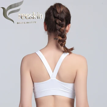 

Zhangyunuo Women Yoga Bra Sport Bra Plus Size Patchwork Gym Backless Cross Bra Padded Yoga Women Strips Cut Out Fitness Top