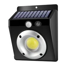 Напрямую от производителя продажи стиль светодиодный Солнечный настенный светильник Открытый сад Домашнее освещение водонепроницаемый настенный светильник инфракрасный Senso