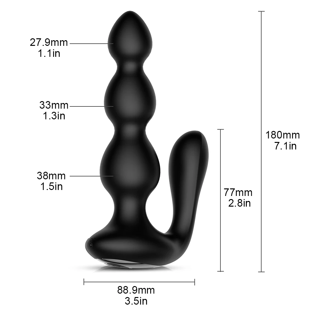 9 скоростей анальные шарики Клитор Анальный стимулятор вибратор простаты