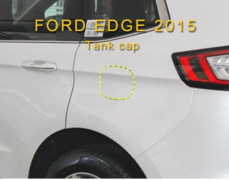 Для Ford Edge Автомобиль Стайлинг газового топливного бака крышка обрезная рамка внешние аксессуары