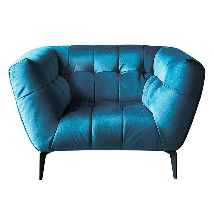 Диван для гостиной диван кровать muebles de sala бархатная ткань Честерфилд для дивана cama puff asiento sala futon fur - Цвет: chair
