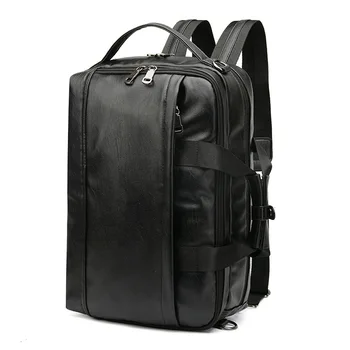 

2020 Designer Waterproof Backpacks Men Leather Casual School Bags Female Business Travel Fashion Handle Bag Big Shoulder Women