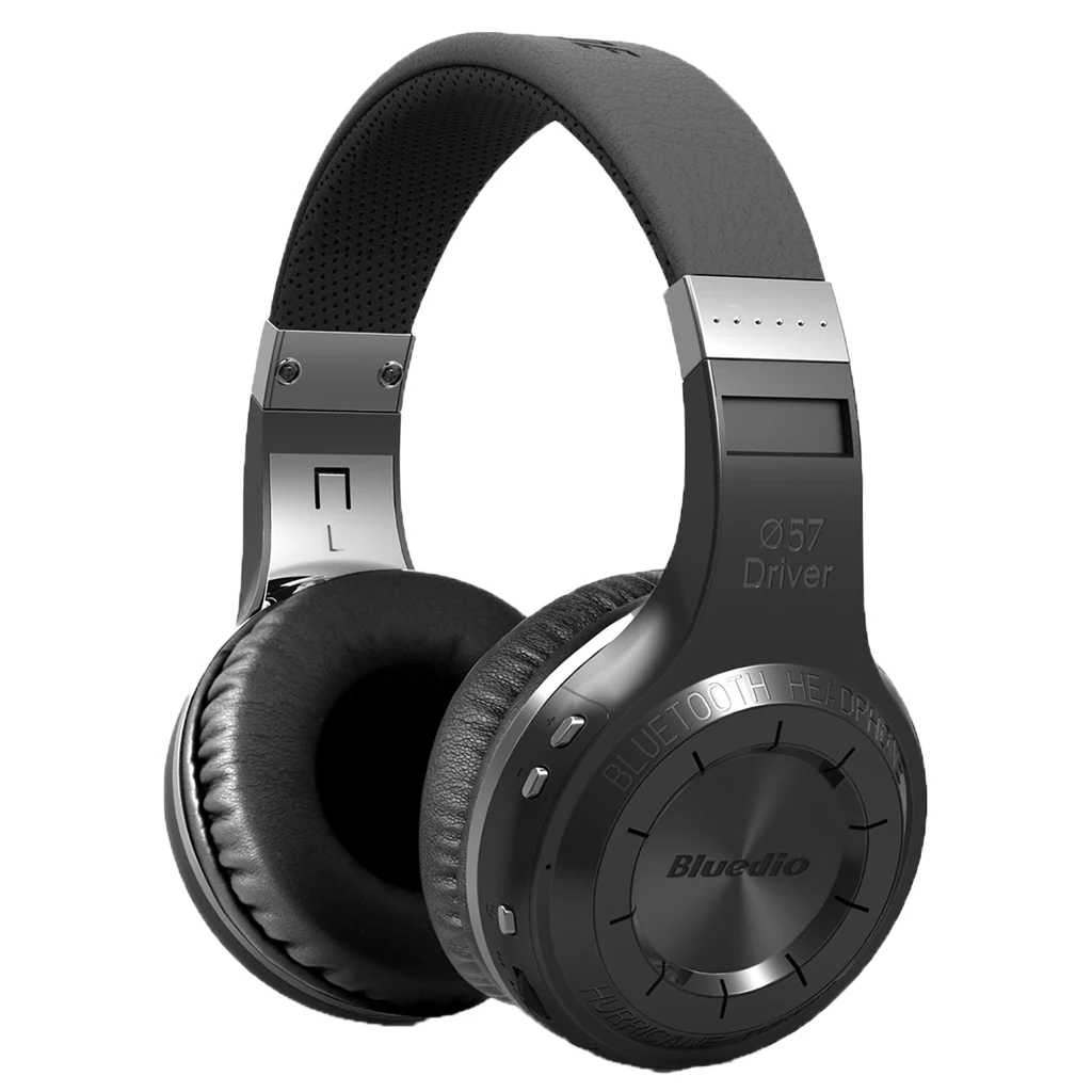 Wireless Bluetooth Headphones Heavy Bass Stereo Headset Microphone Supporting SD Card and FM Radio Function