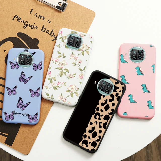 Phone Cases Funda For Xiaomi Mi 10T Lite 5G Case 6.67 Soft TPU Silicone  Cover For