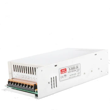 

S-500-36 500W 36VDC 13.8A single group switching power supply for stepper motor kit